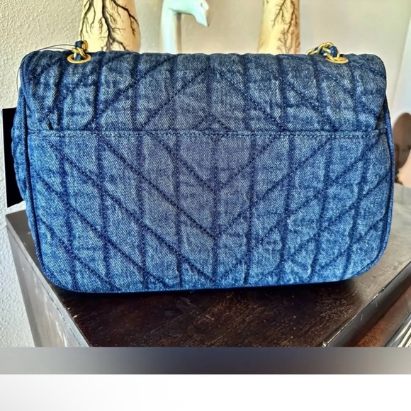 Blue Quilted Chain Bag Karl Lagerfeld - Picture 2 of 3